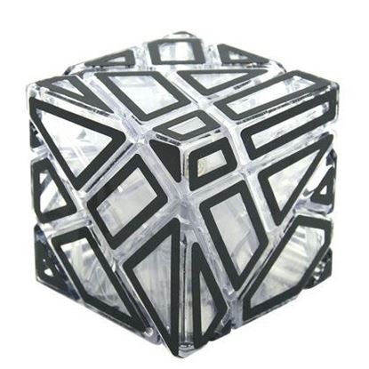 Imagen de FangCun Ghost 3x3x3 Base transparente blanco stickers huecos